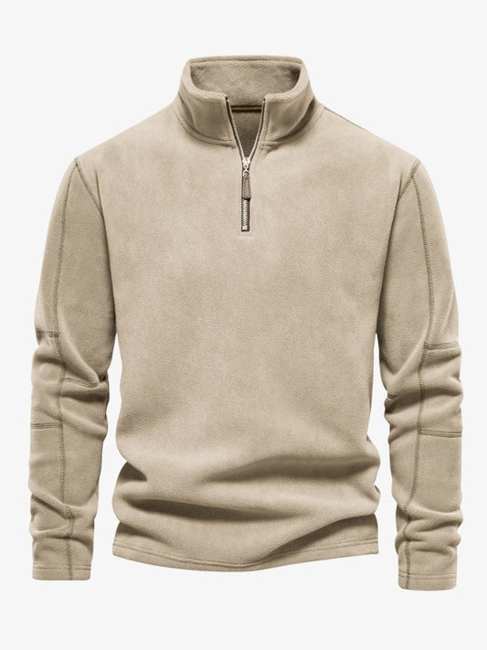 Quarter Zip Heren Skisweater