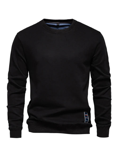 Heren sweatshirt met lange mouwen